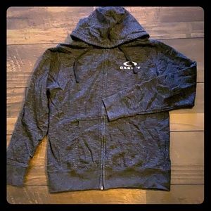 Men’s Oakley zip up hoodie size small